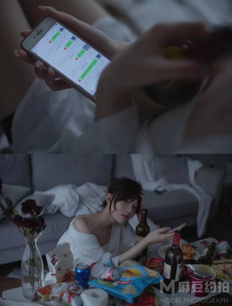 情绪模特