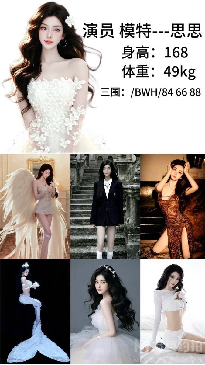 汉服模特