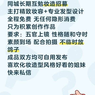 妆容模特