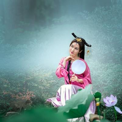 汉服模特