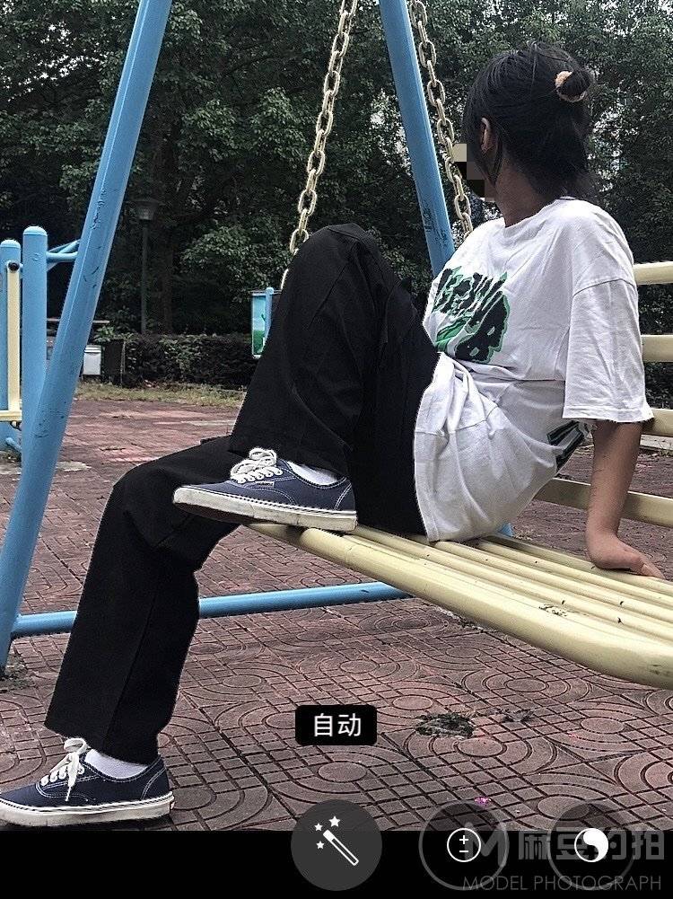 黑白模特