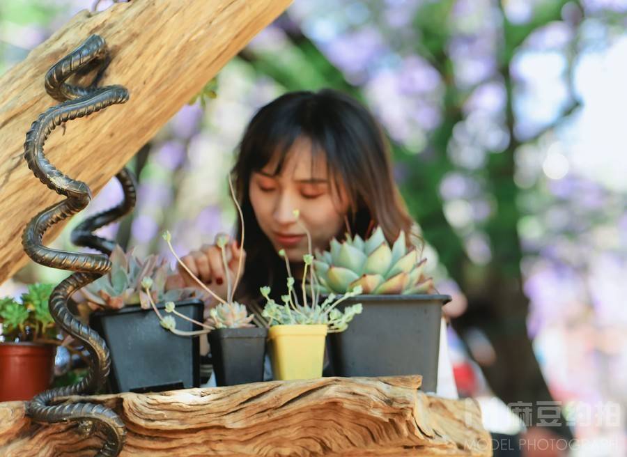 森系模特