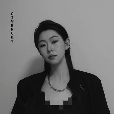 黑白模特
