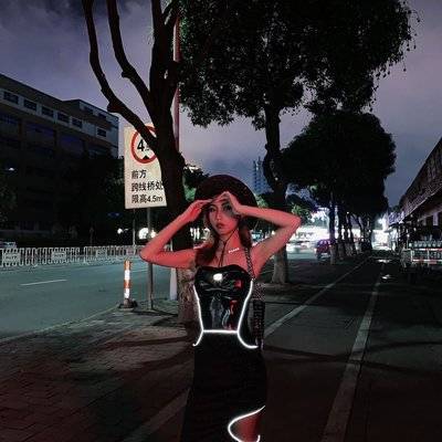 暗黑模特
