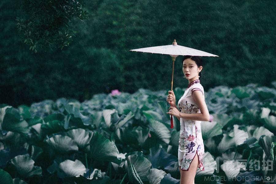 旗袍模特
