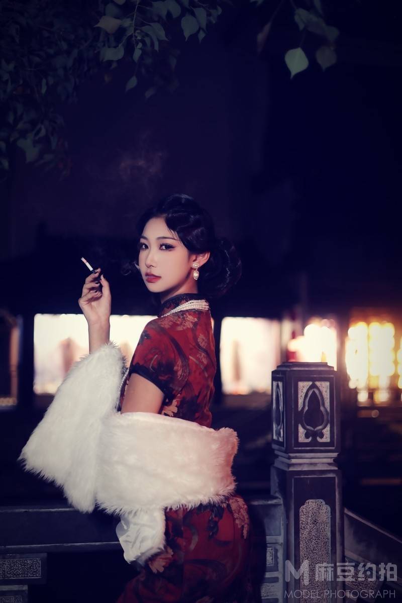 旗袍模特