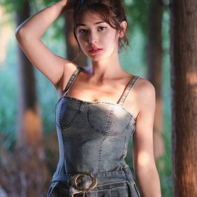 森系模特