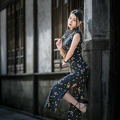 旗袍模特