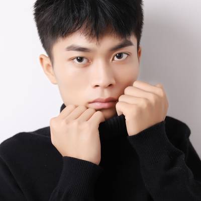 黑白模特