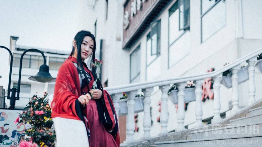 汉服模特