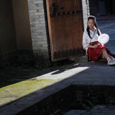 汉服模特