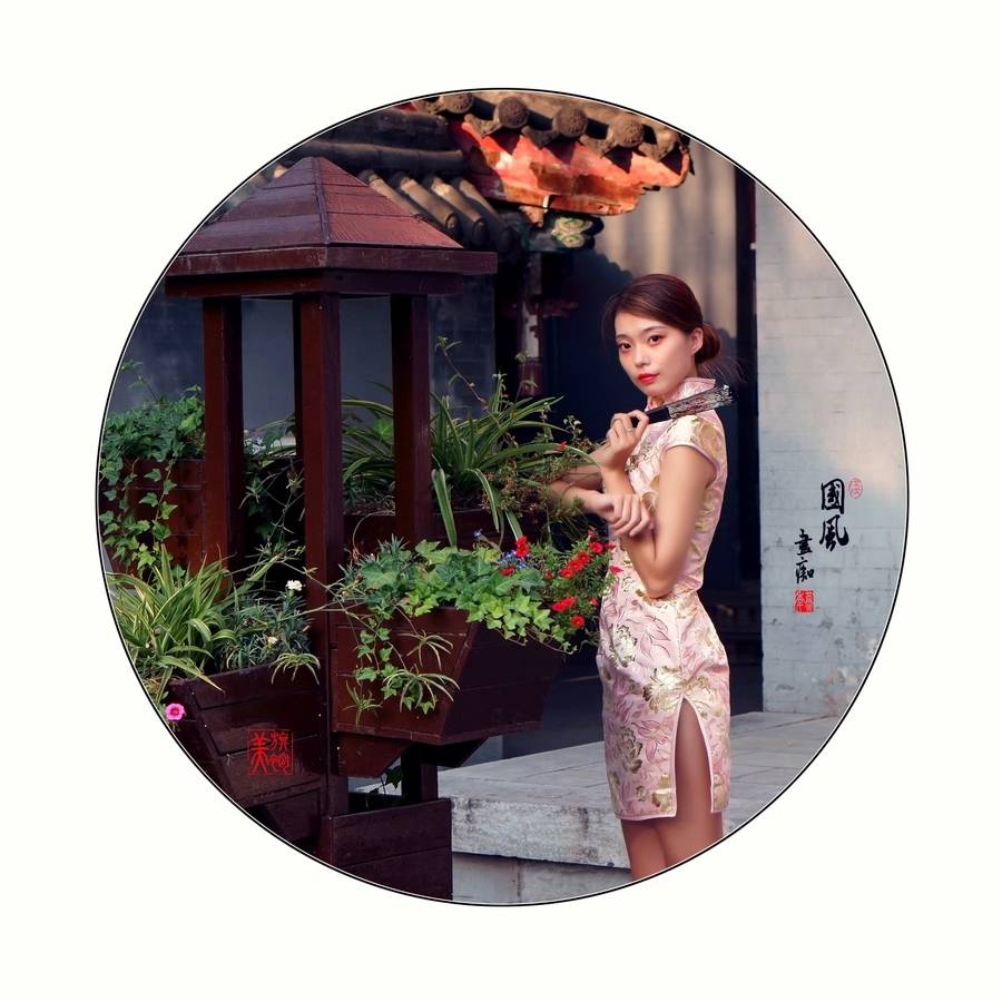 民国模特