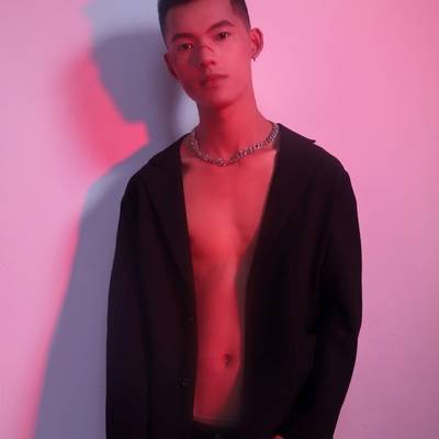 黑白模特