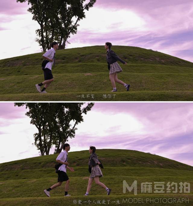 情侣模特