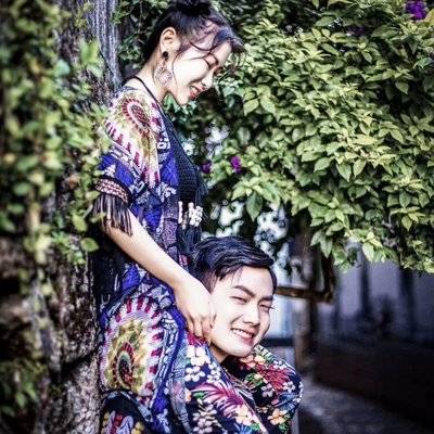情侣模特