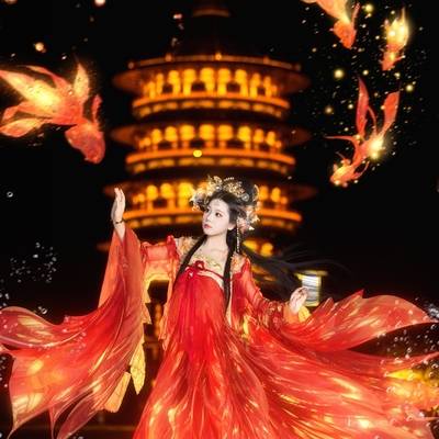 汉服模特