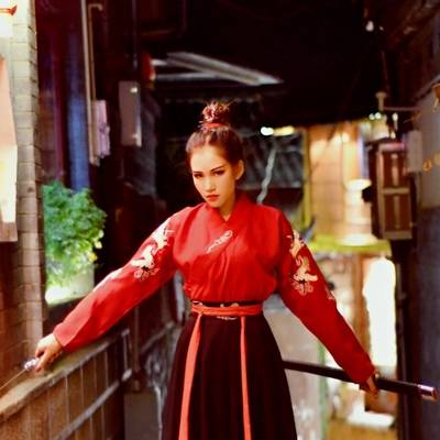 汉服模特