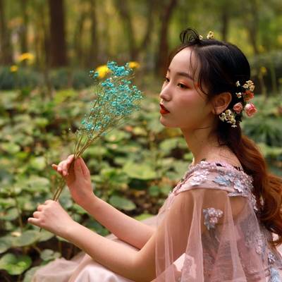 森系模特