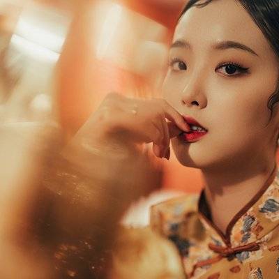 复古模特