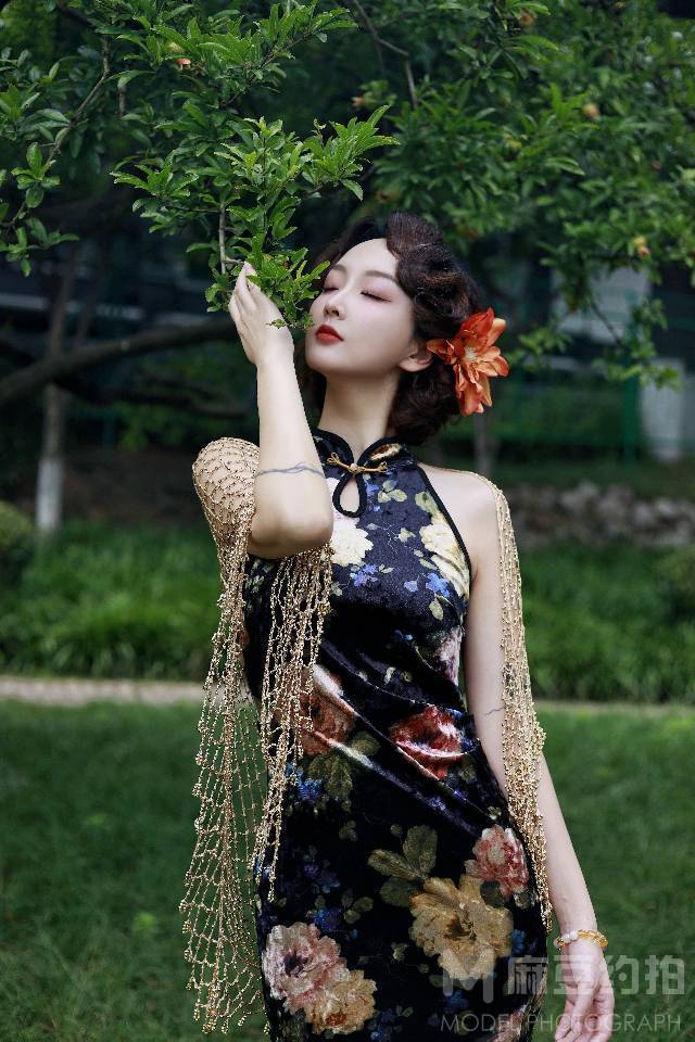 旗袍模特