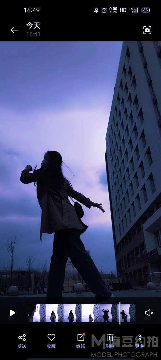 情侣模特
