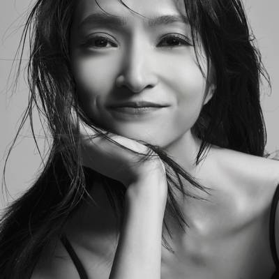 黑白模特
