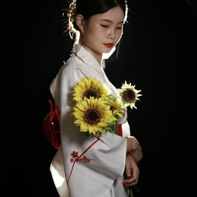森系模特