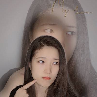 黑白模特