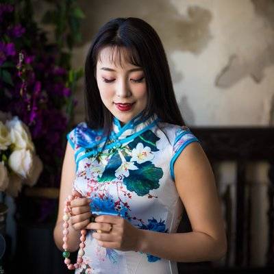 旗袍模特
