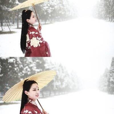 汉服模特