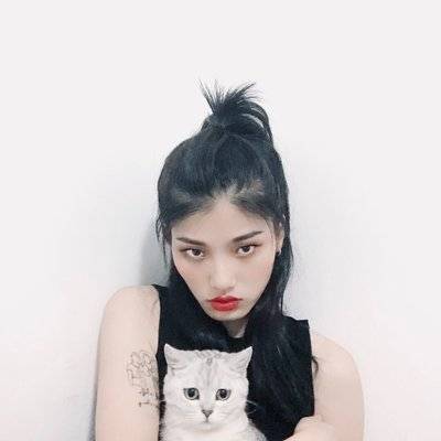 黑白模特