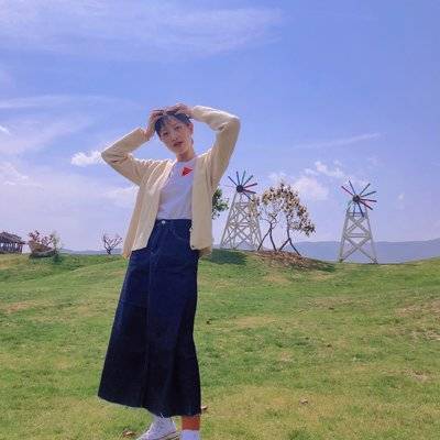 森系模特