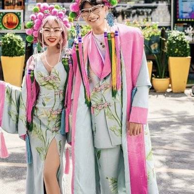 情侣模特