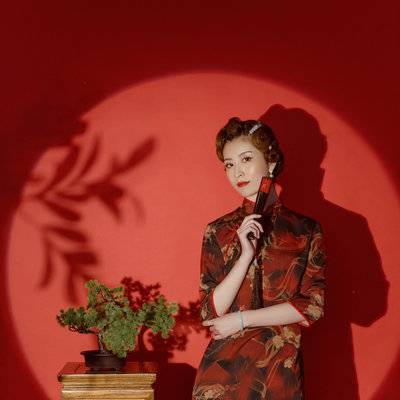 旗袍模特