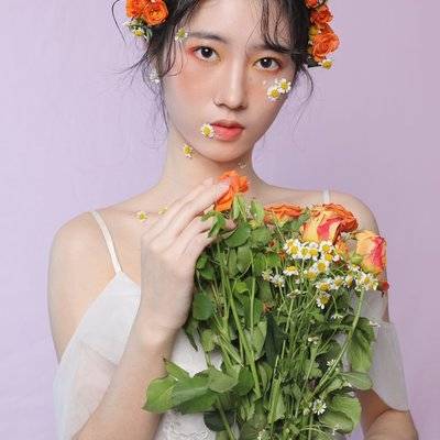 森系模特