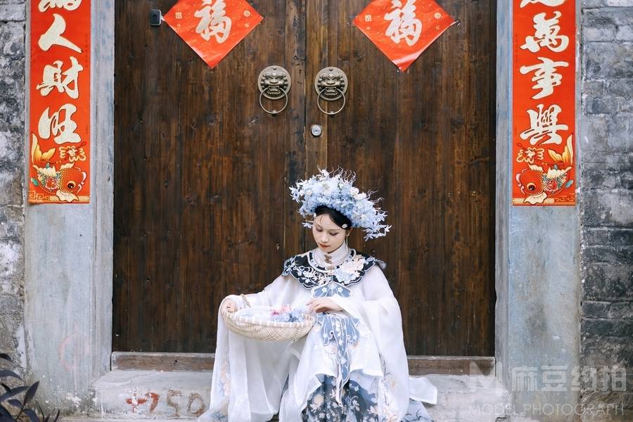 汉服模特