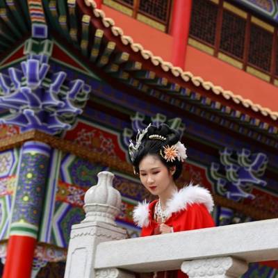 汉服模特