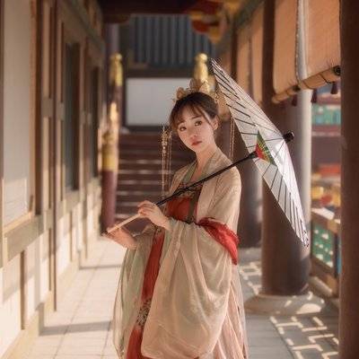 汉服模特