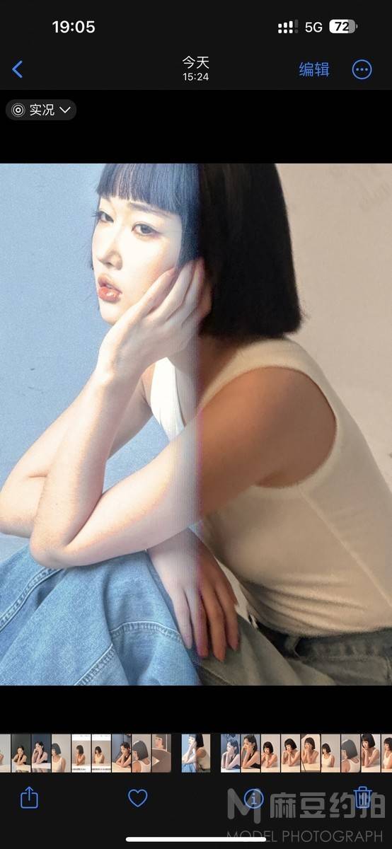 情绪模特