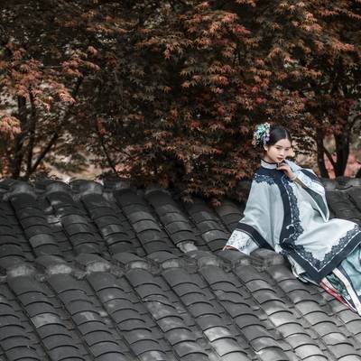 汉服模特