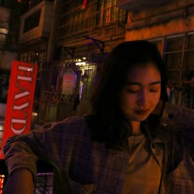 黑白模特