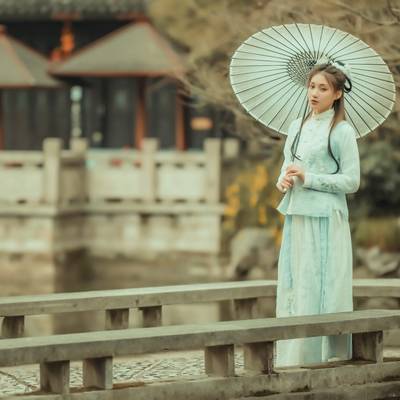 汉服模特