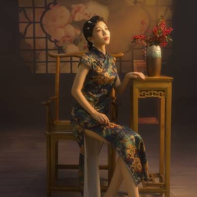 情绪模特