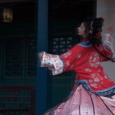汉服模特