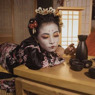 妆容模特