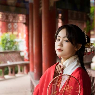汉服模特