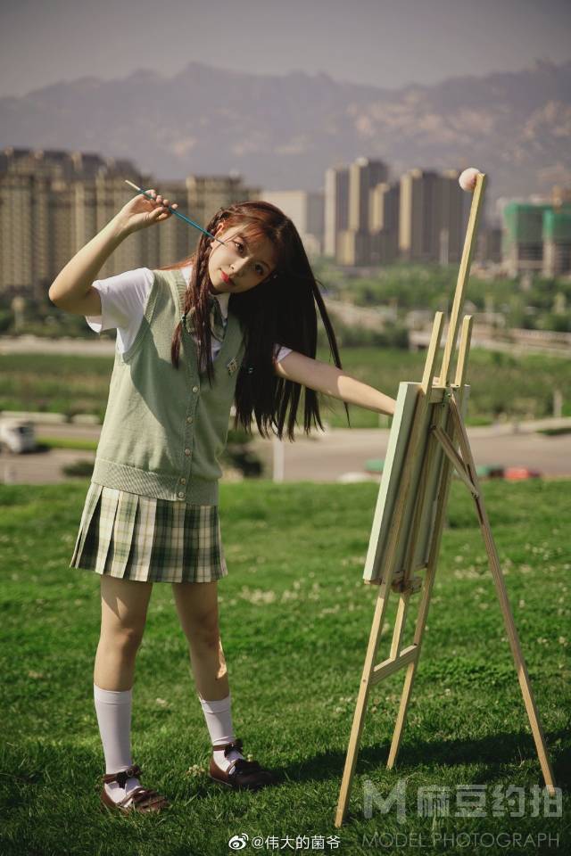 森系模特