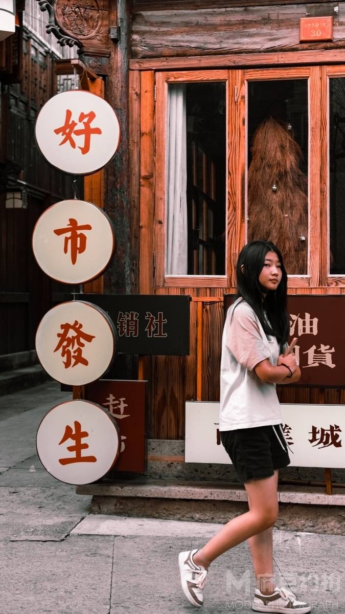 纪实模特