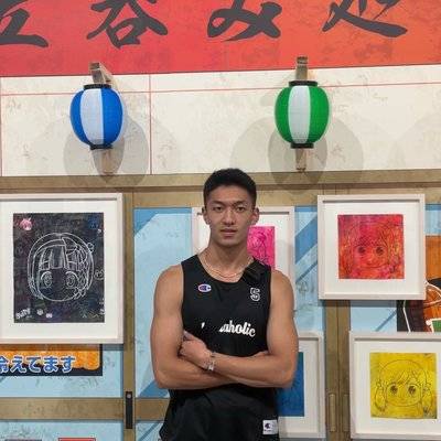 黑白模特