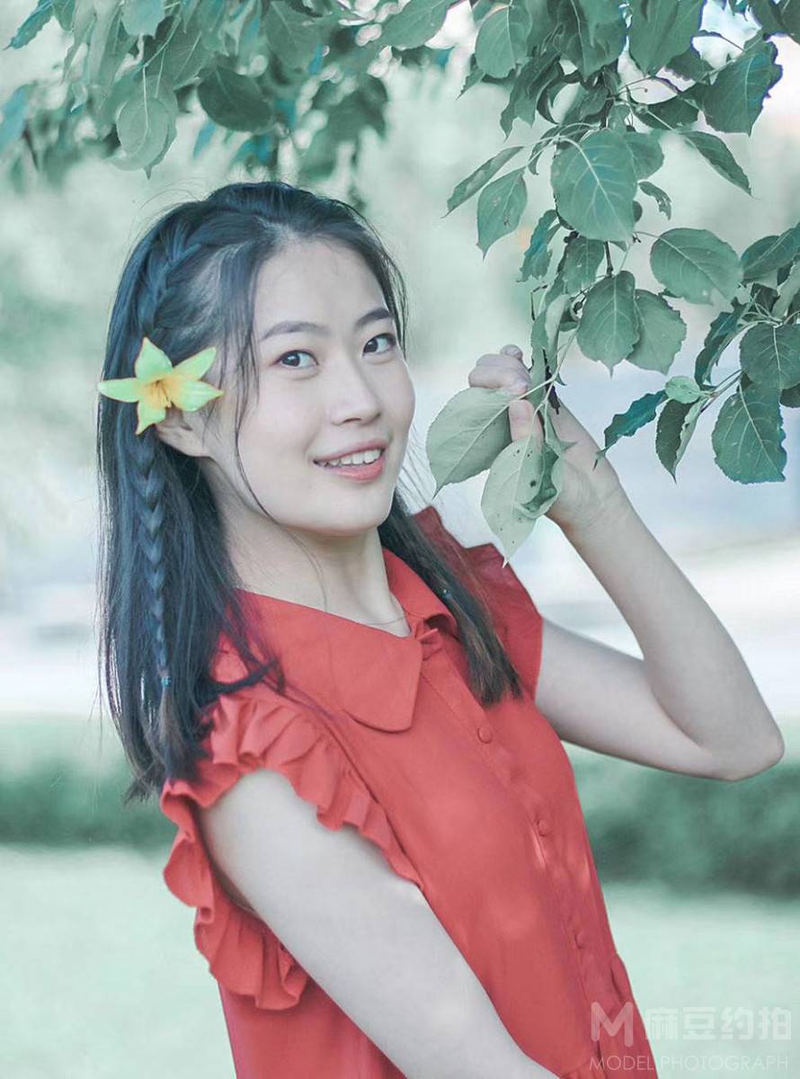森系模特